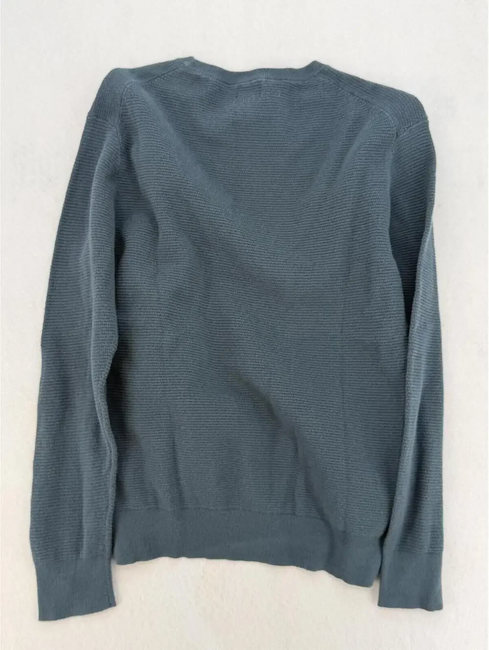 Vintage J.Crew Sweater Small Gray‎ 100% Cotton Lightweight Classic